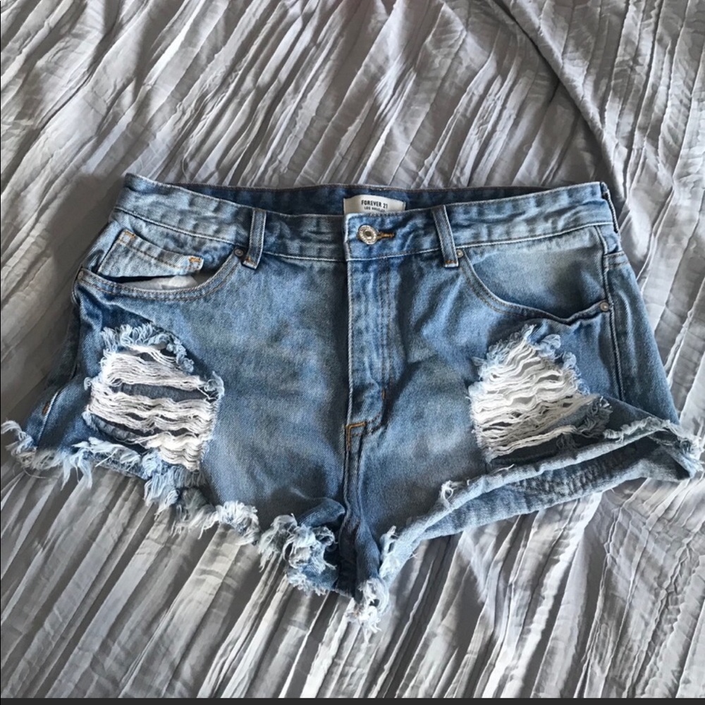 Forever21 jean shorts